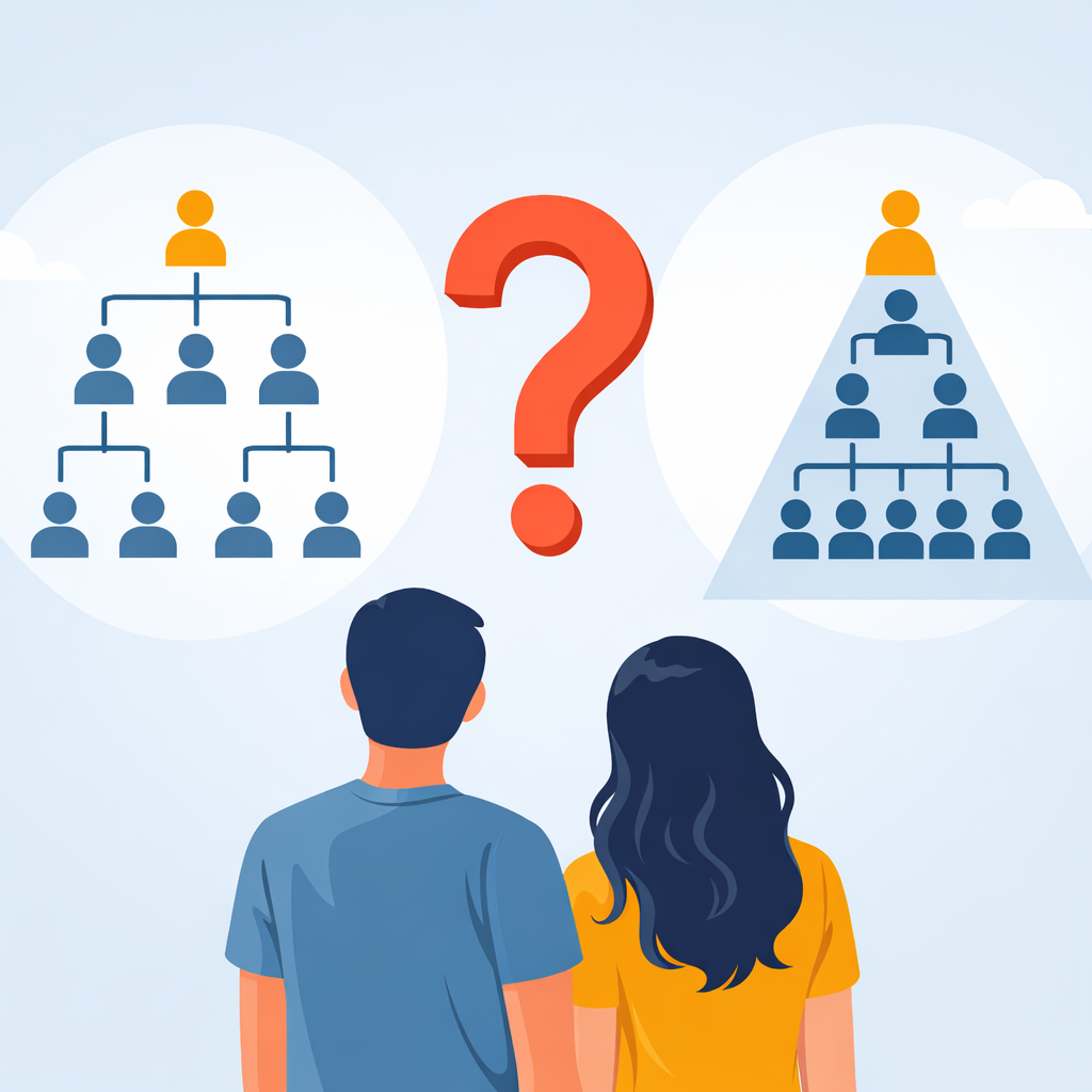 Differenza tra network marketing e schema Ponzi piramidale